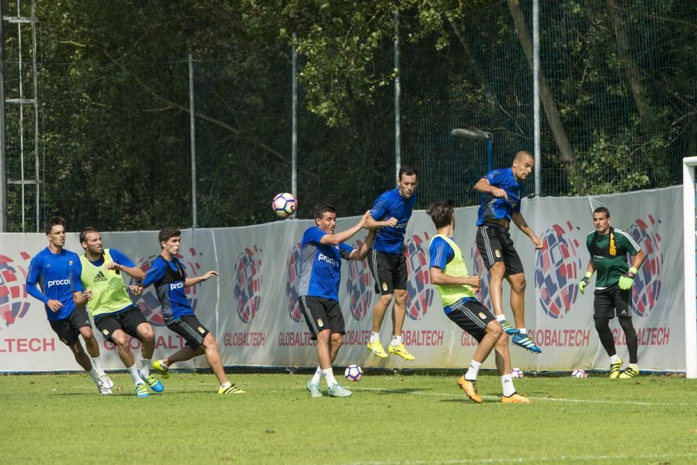 Entrenamiento del Real Oviedo