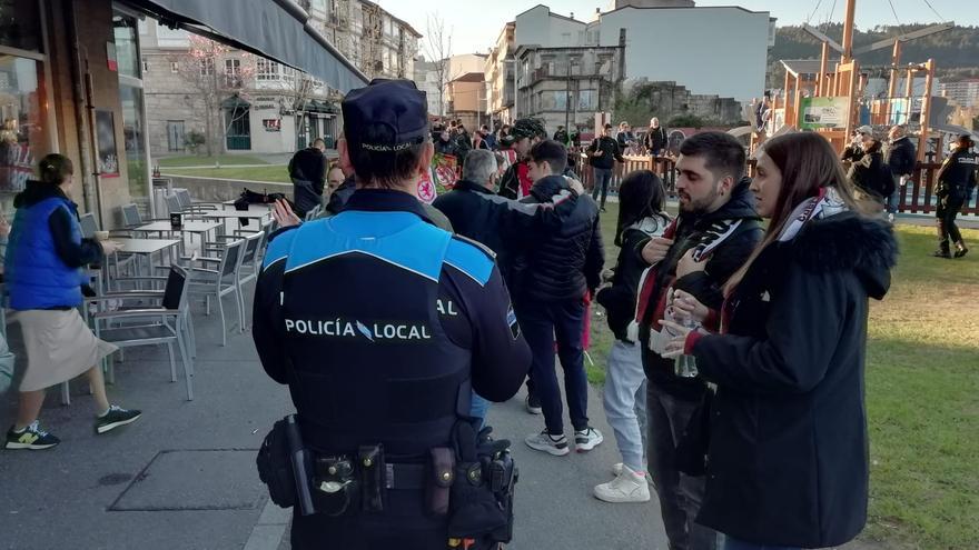 Al menos un herido en un enfrentamiento entre supuestos ultras del Pontevedra y la Cultural