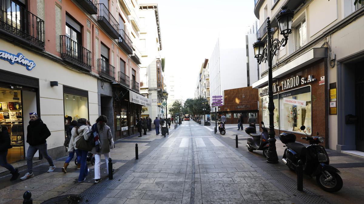 Calle Don Jaime, Zaragoza.