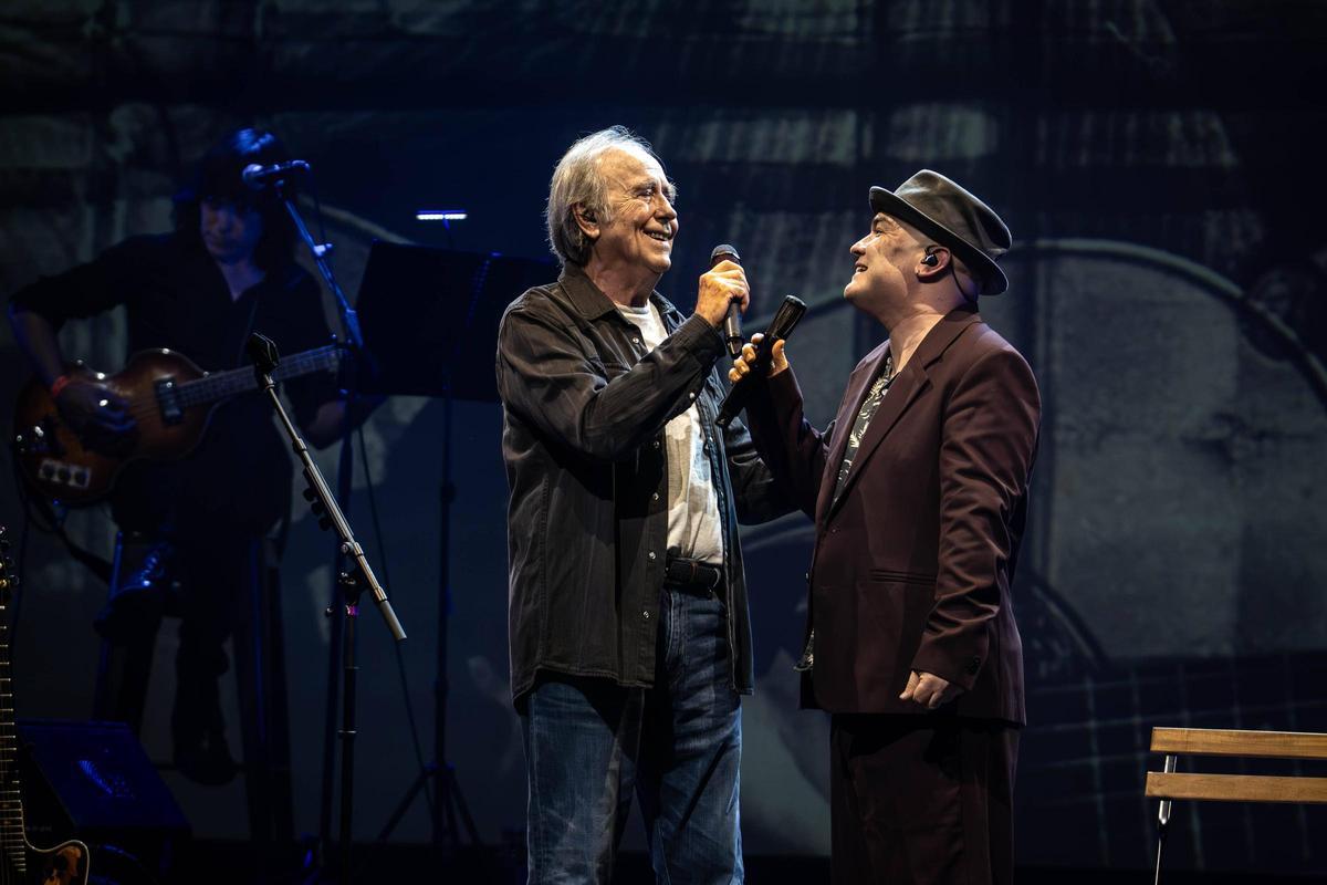 Jofre Bardagí rinde homenaje a Serrat y a su padre, el 'mestre' Bardagí