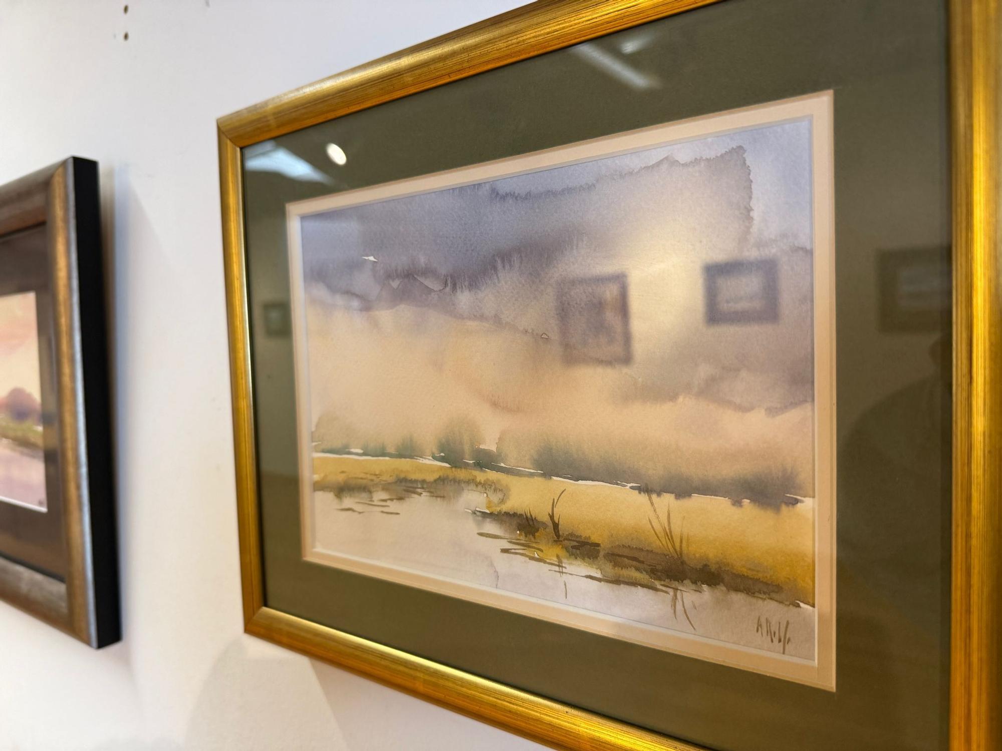 Así es la exposición de Antonio Roble en la Casa de los Hevia