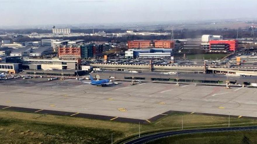 El aeropuerto de Charleroi.