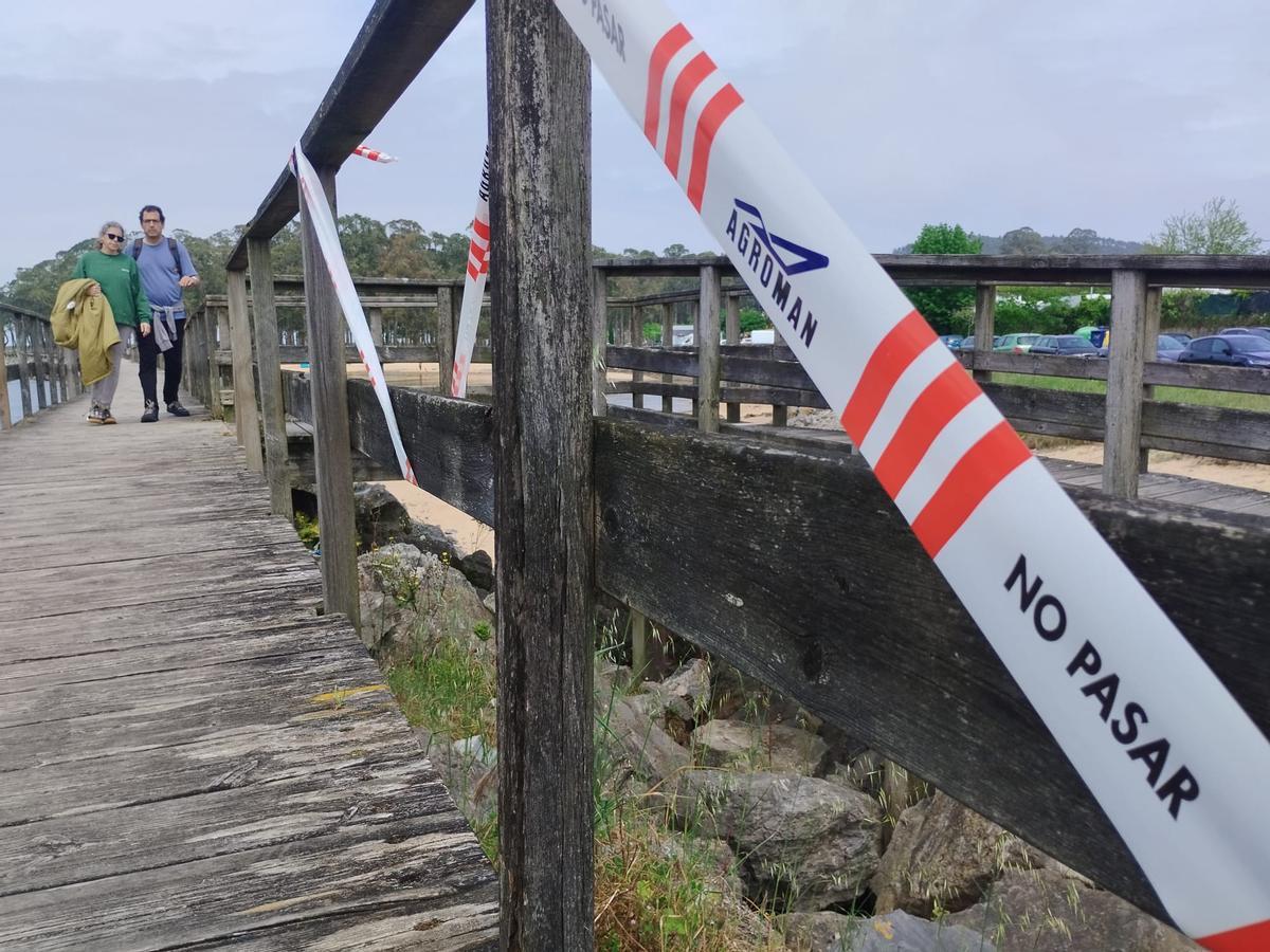 El deterioro del parque playa de Rodiles, en Villaviciosa, en imágenes