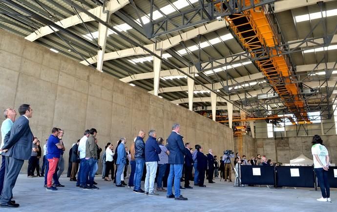 07/03/2019 ARINAGA, AGÜIMES. Inauguración de terminal y almacén de graneles en el Puerto de Arinaga de la empresa Yesos Canarias S.A.(Yecasa). SANTI BLANCO