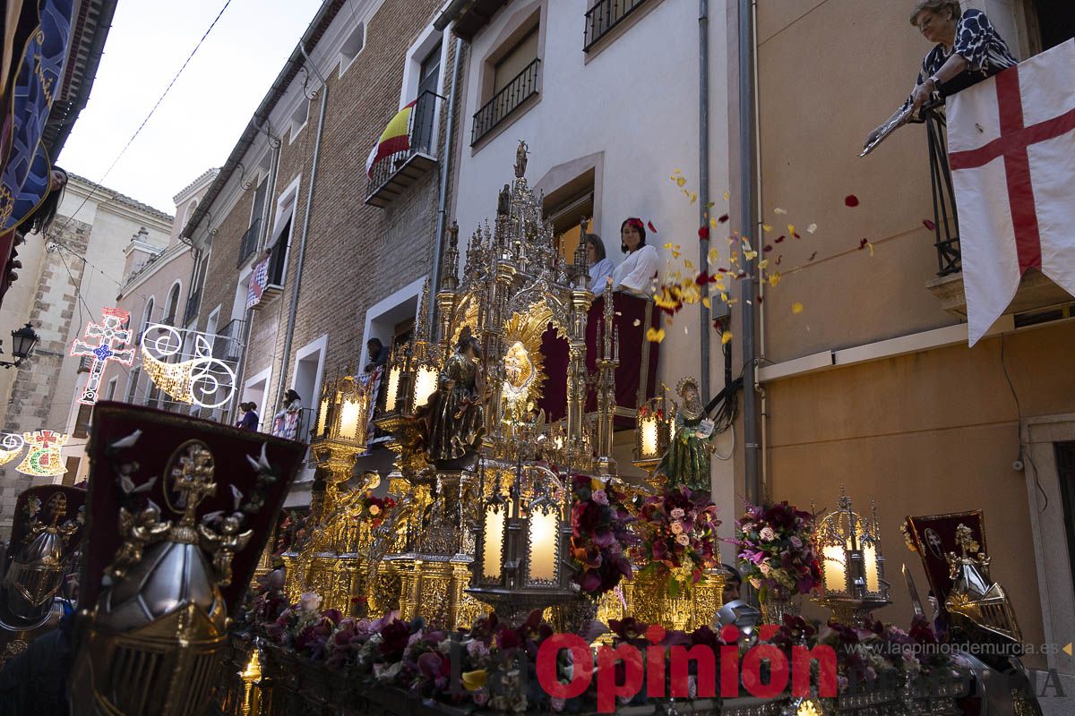 Fiestas de Caravaca | Procesión de día 3 de mayo (Procesión, parlamento y baño)