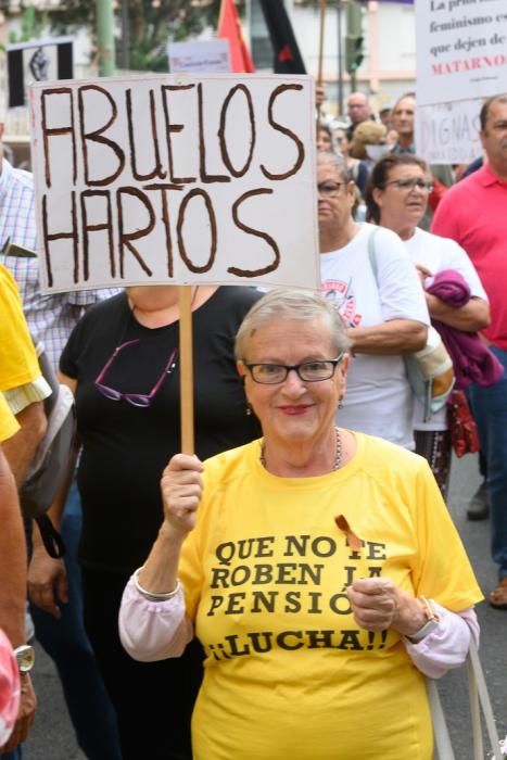 Manifestación por las pensiones  | 16/10/2019 | Fotógrafo: Tony Hernández