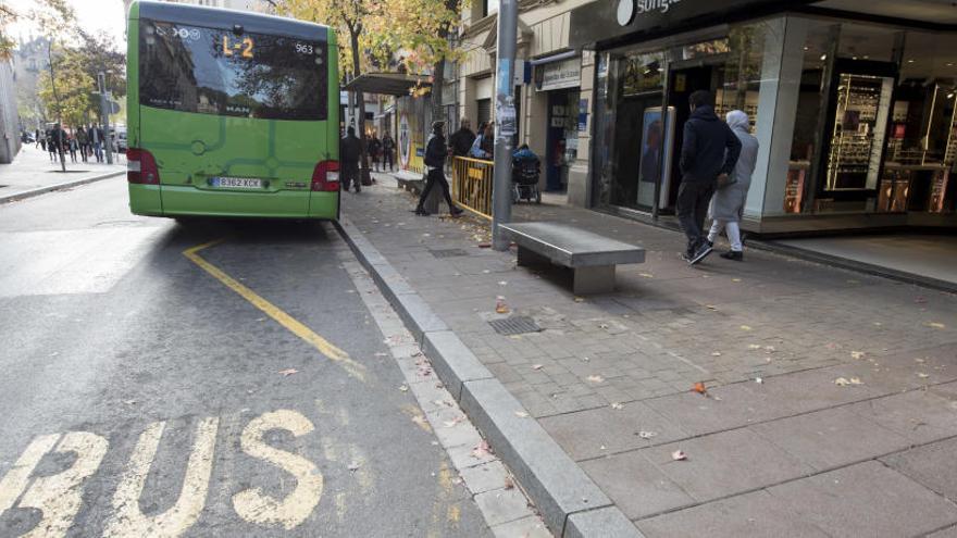 Imatge del bus urbà de Manresa