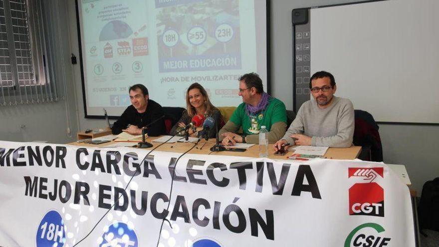 La enseñanza plantea movilizaciones en Aragón para revertir los recortes del PP