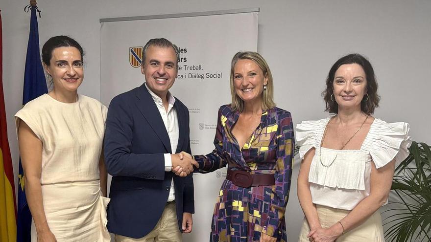 Firman un nuevo convenio para coordinar la formación profesional de los trabajadores en Baleares