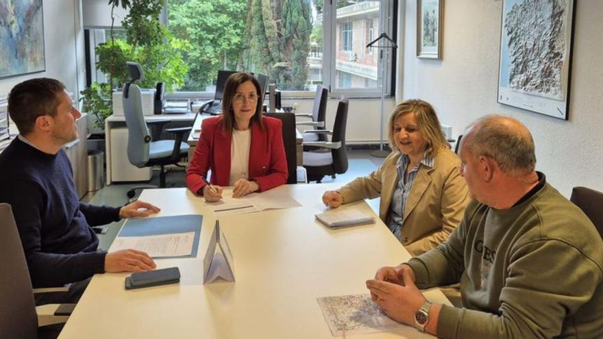 Medio Rural se interesa por la concentración parcelaria de Catoira