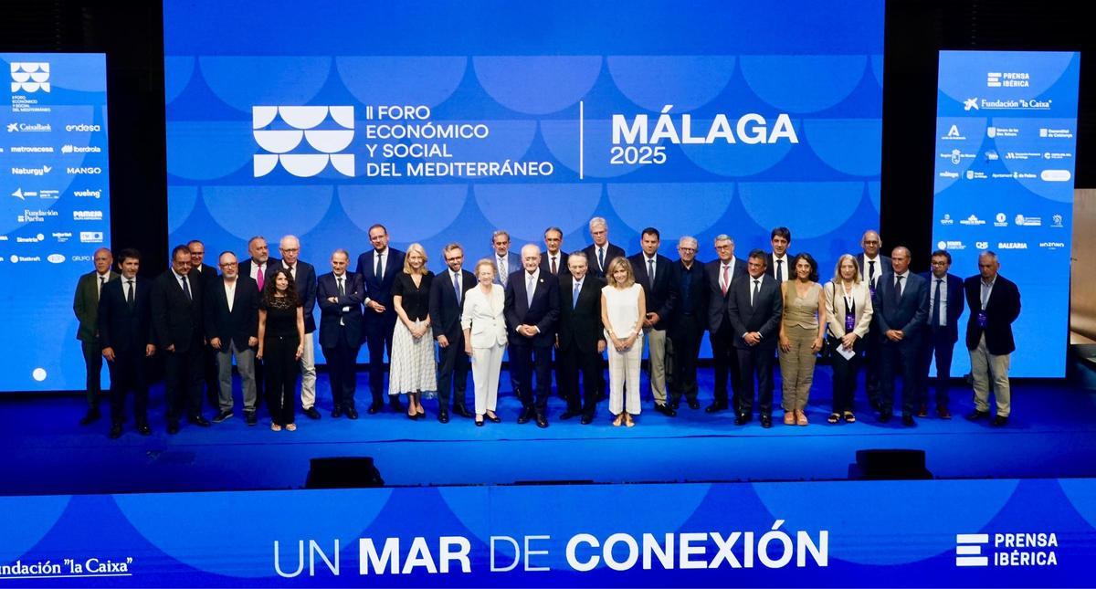 resumen de la primera jornada del II Foro del Mediterráneo en Málaga