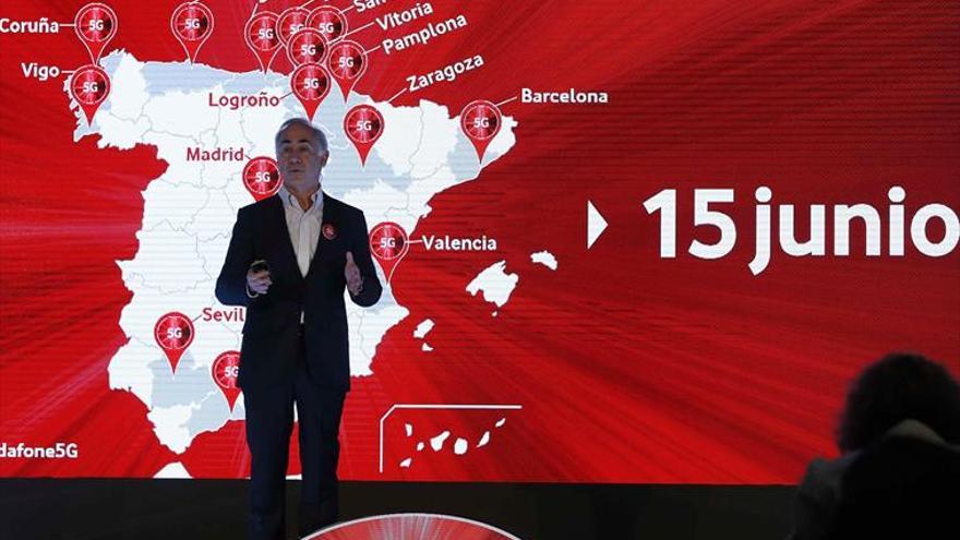 Vodafone estrena hoy la red 5G en siete calles y zonas de Zaragoza