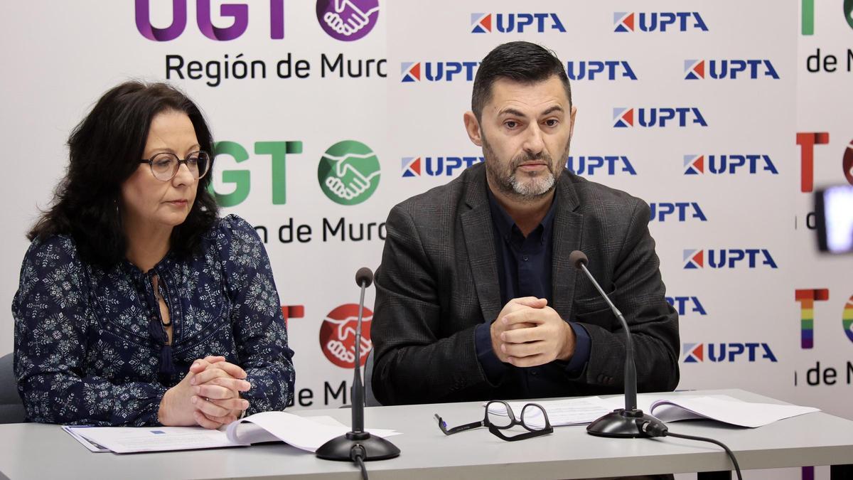 Inés Mazuela y Eduardo Abad.