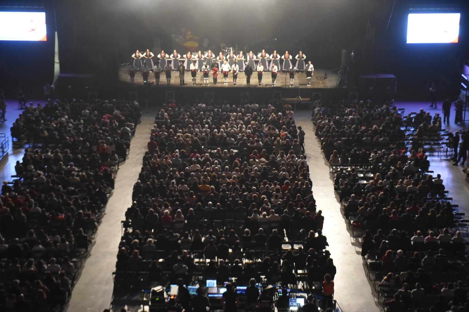 Así ha sido el concierto solidario de los artistas aragoneses en apoyo a Valencia
