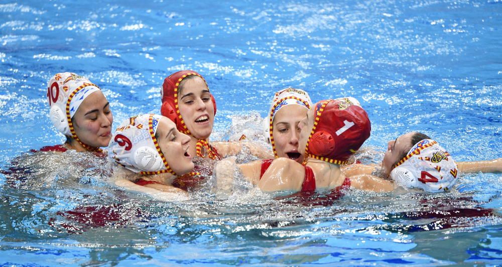 Final Europeo de Waterpolo: España-Rusia (13-12)