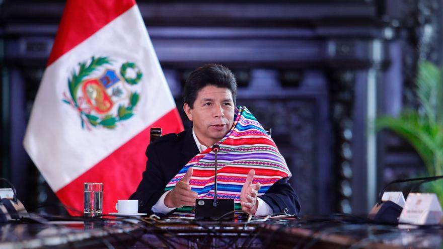 El Congreso de Perú admite a trámite la denuncia constitucional contra Pedro Castillo