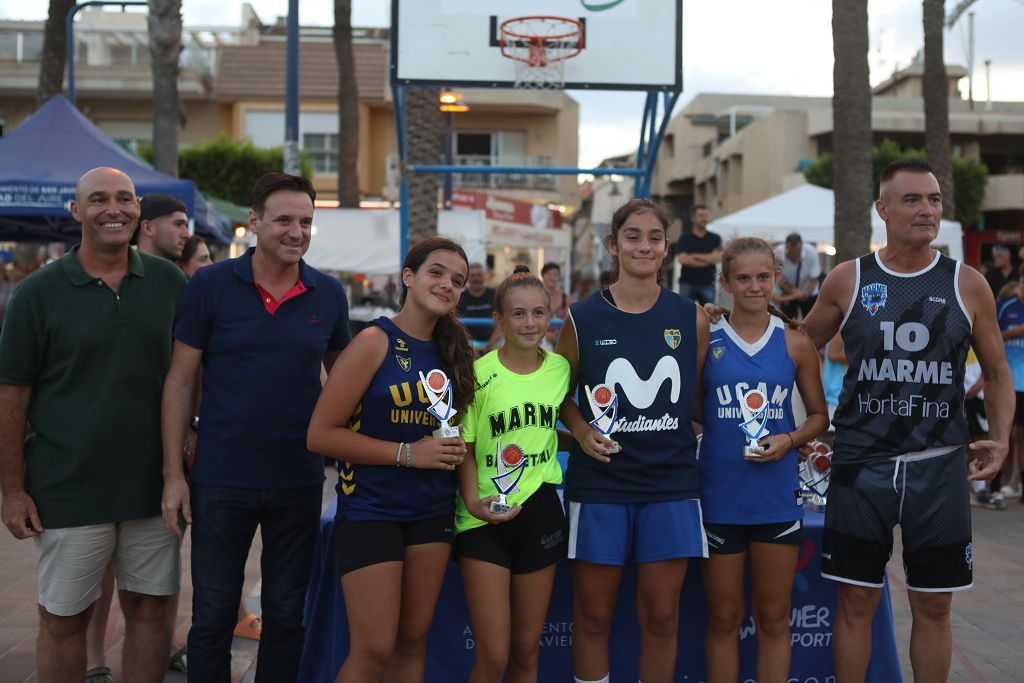 Finales y entrga de premios del del 3x3 de baloncesto de la Ribera