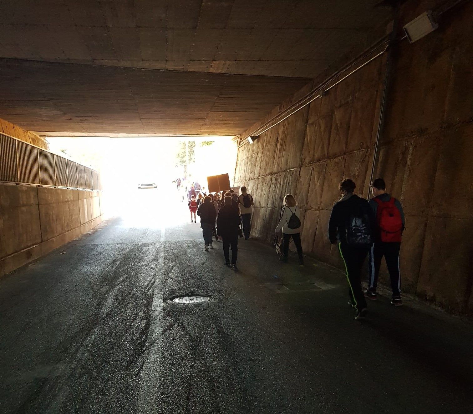 Marcha en el IES Marratxí para exigir caminos escolares seguros