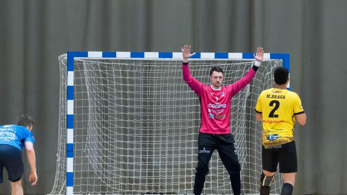 Juan Gamallo durante una acción de la temporada pasada.