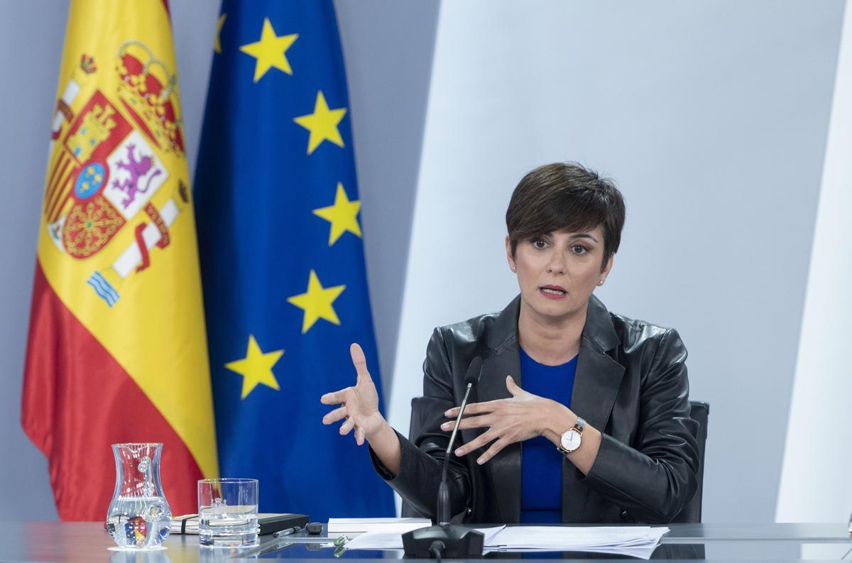 La ministra de Vivienda y Agenda Urbana, Isabel Rodríguez.
