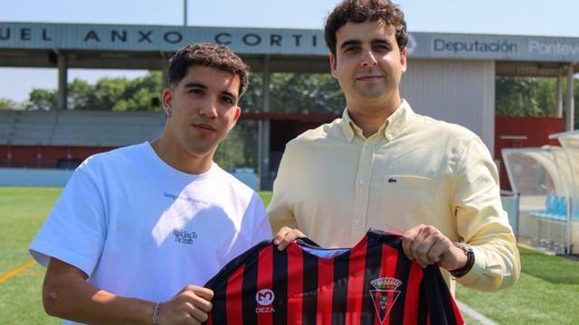David Marqués y Guillermo Fernández, en el Cortizo. |