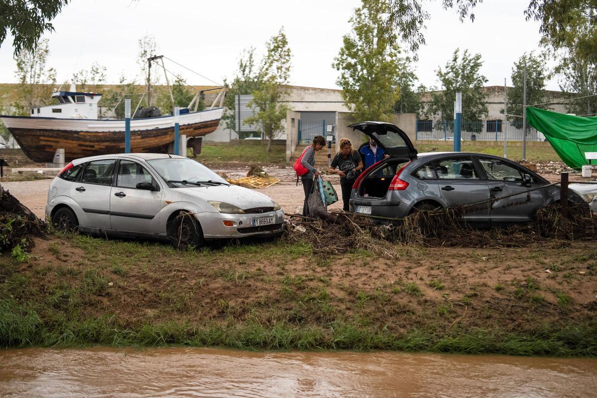 Destrozos provocados por la dana en el Montsià