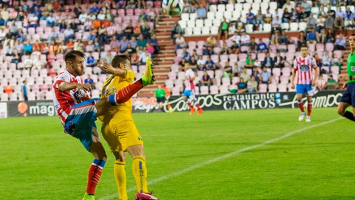 Jon García durante un partido de la presente temporada