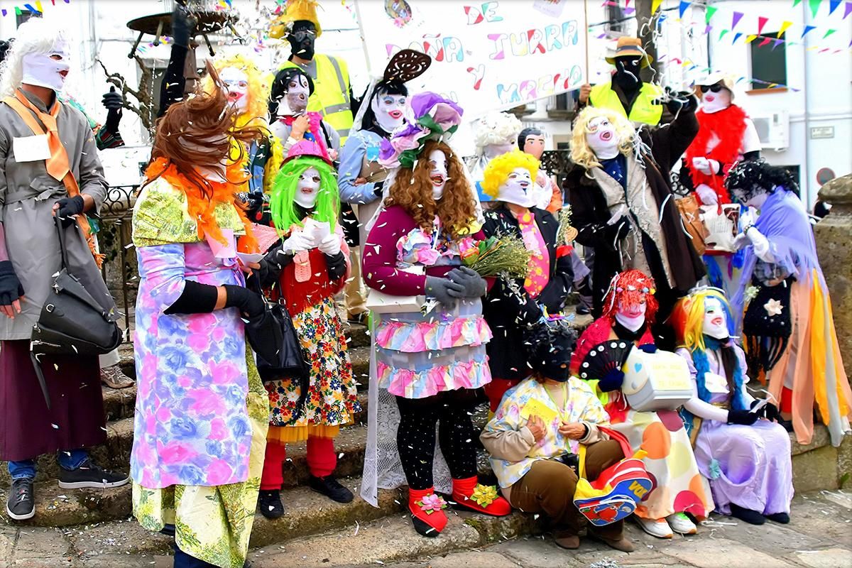 Jurramacho en el Carnaval de Montánchez