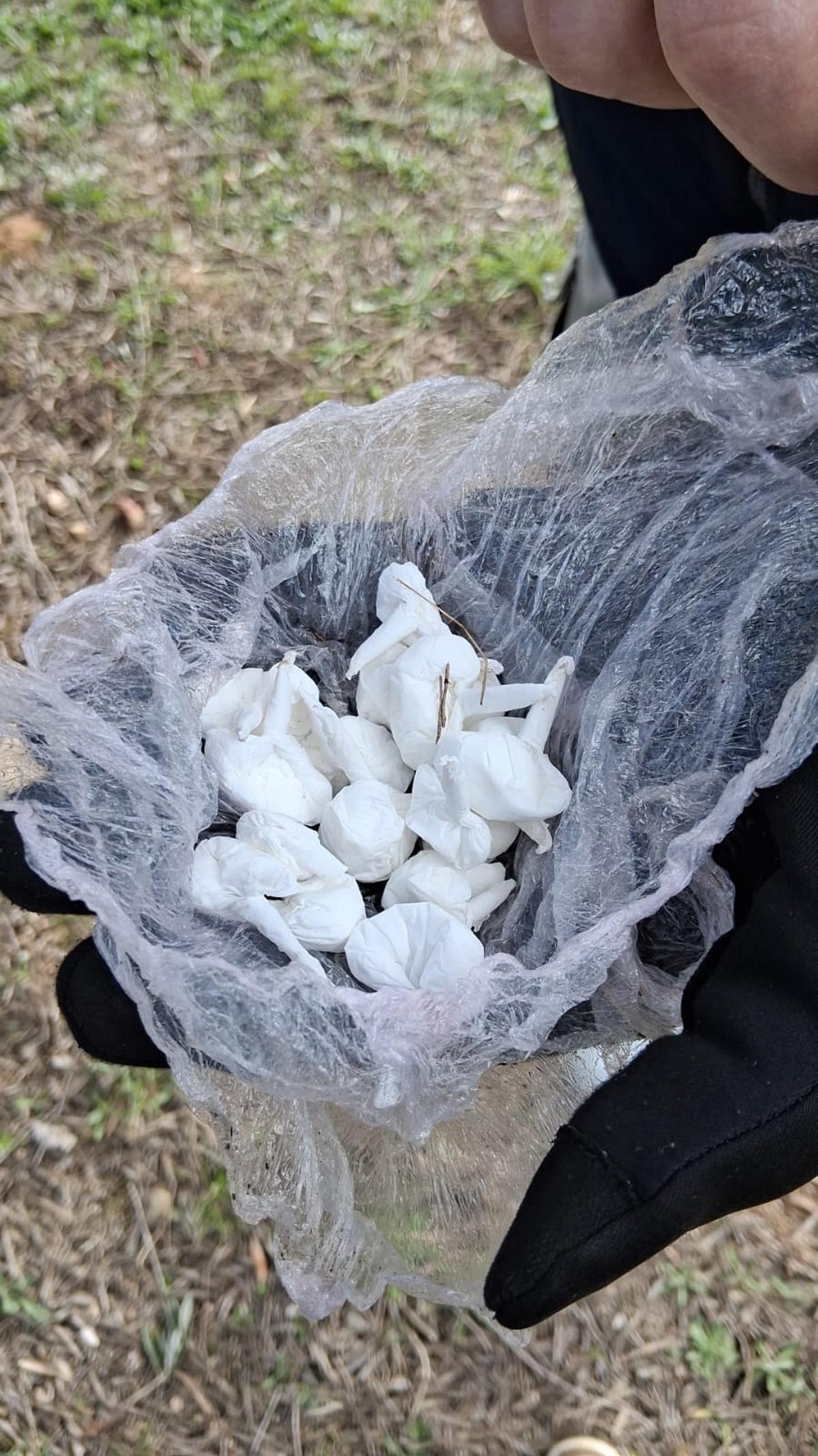 Els embolcalls de cocaïna de Mont-ras