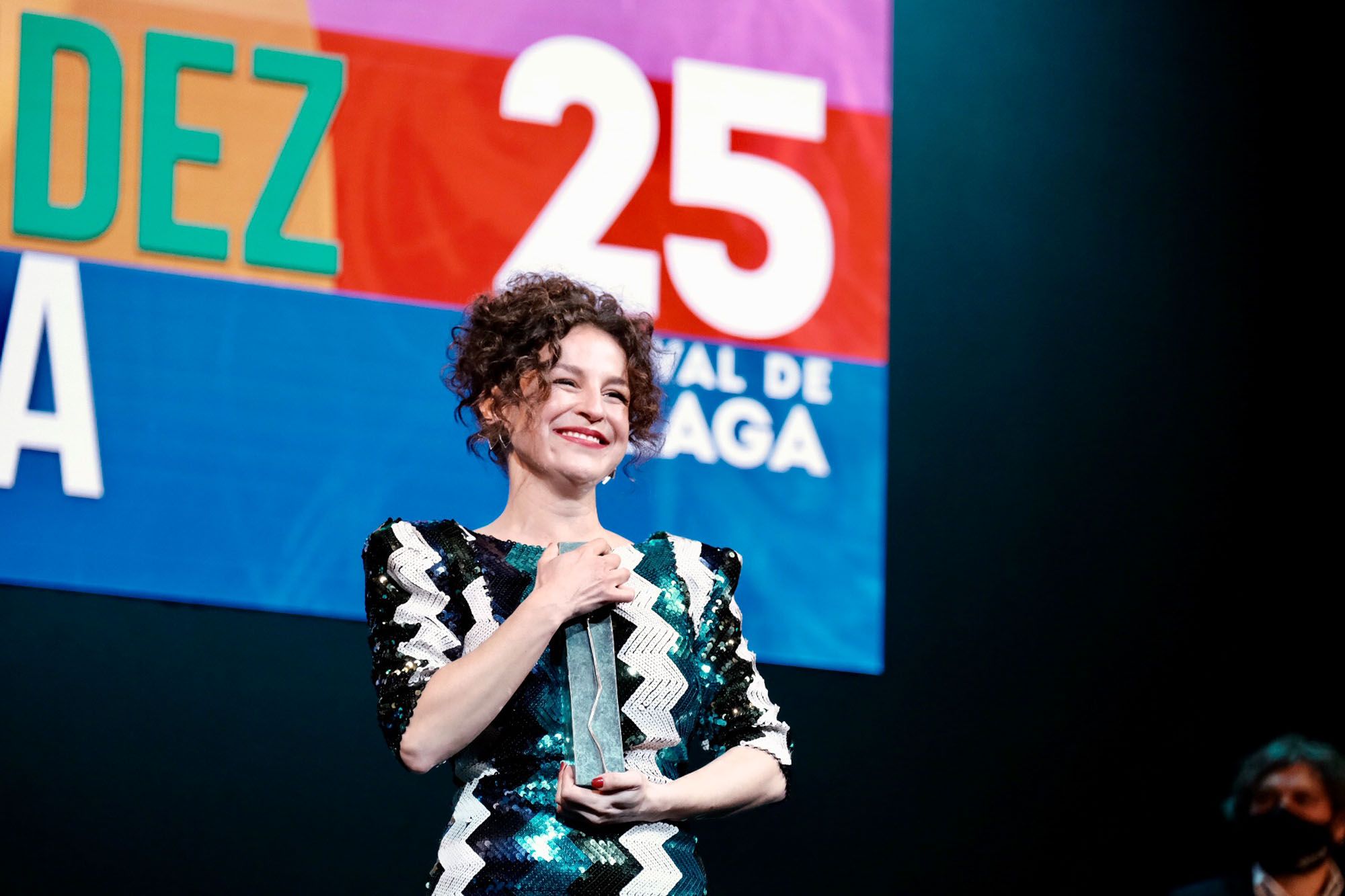 Las imágenes de la gala de los premios Málaga Cinema del Festival