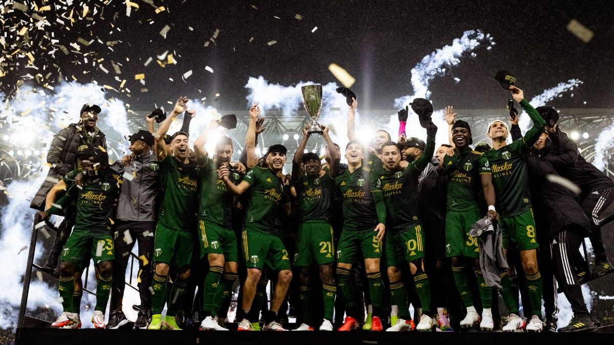 Los Portland Timbers celebran su título de la Conferencia Oeste