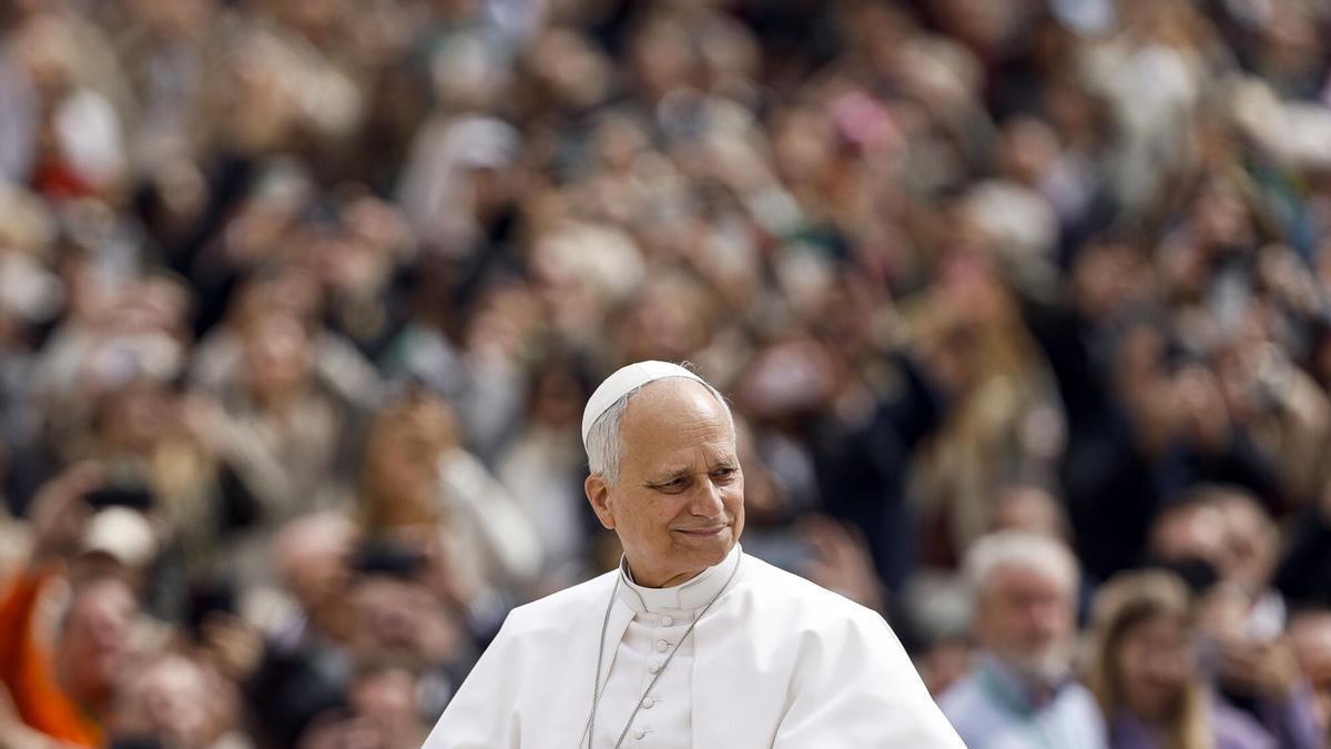 El papa León XIV.