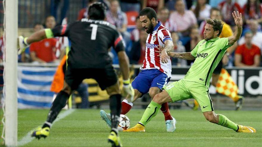 Un gol de Arda reanima al Atlético ante la Juventus