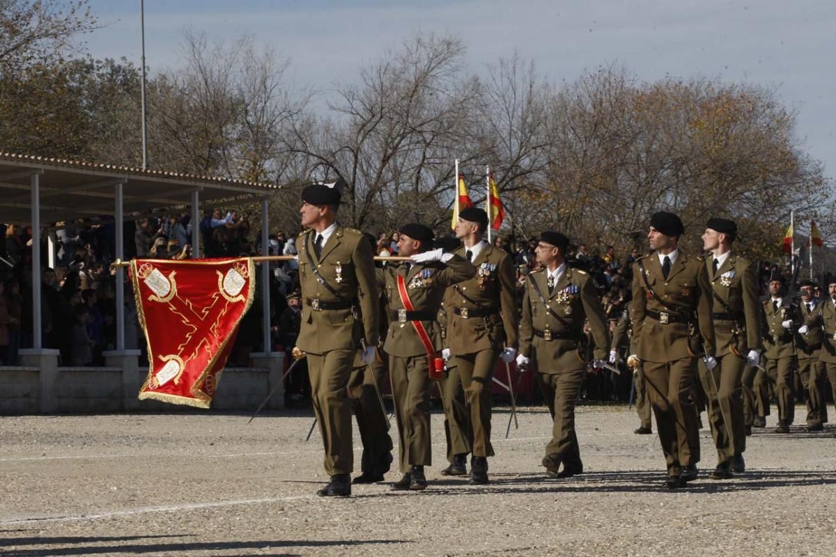 Parada militar en Cerro Muriano con motivo de la Inmaculada, patrona de la Infantería