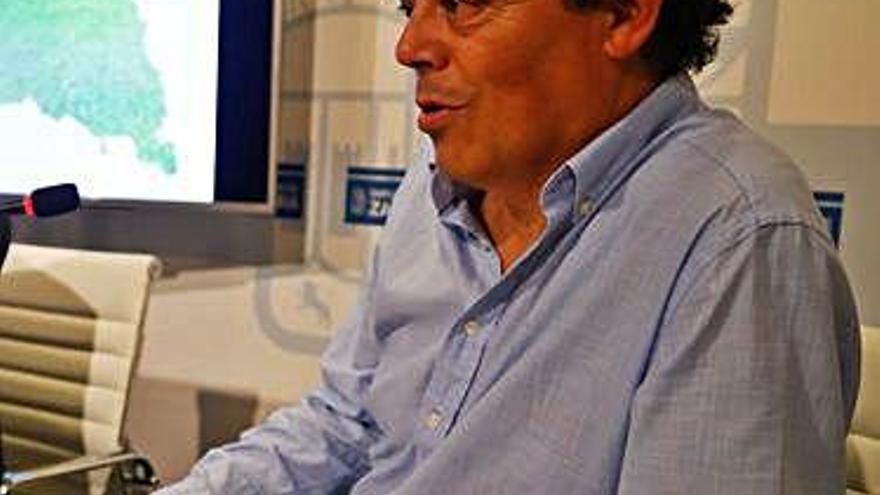 Gerardo Hernández de Luz, presidente del CB Zamora.