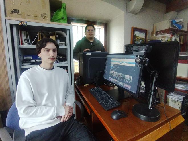 Así se despiden los alumnos en prácticas en el área de Cultura de Grado