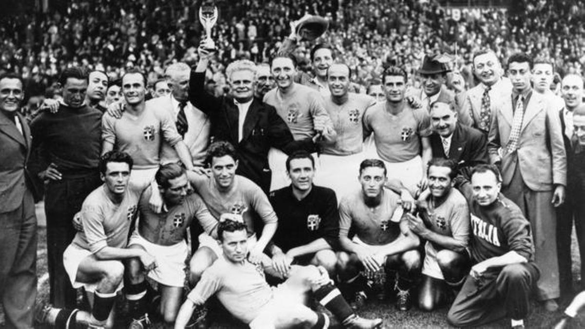 Italia repitió su éxito cuatro años después en el Mundial de Francia 1938.