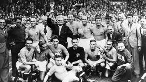 Italia repitió su éxito cuatro años después en el Mundial de Francia 1938.