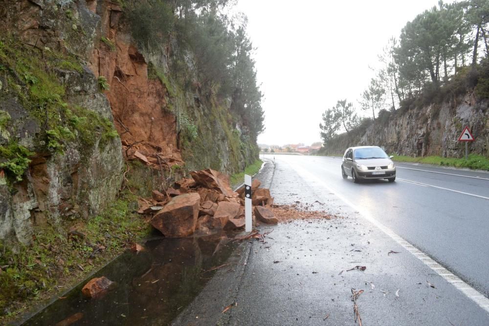 Temporal en Arousa