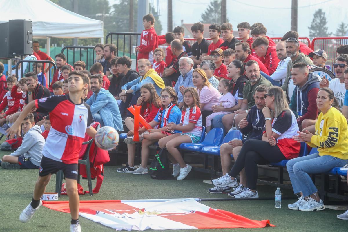 El ambiente fue espectacular durante toda la jornada.