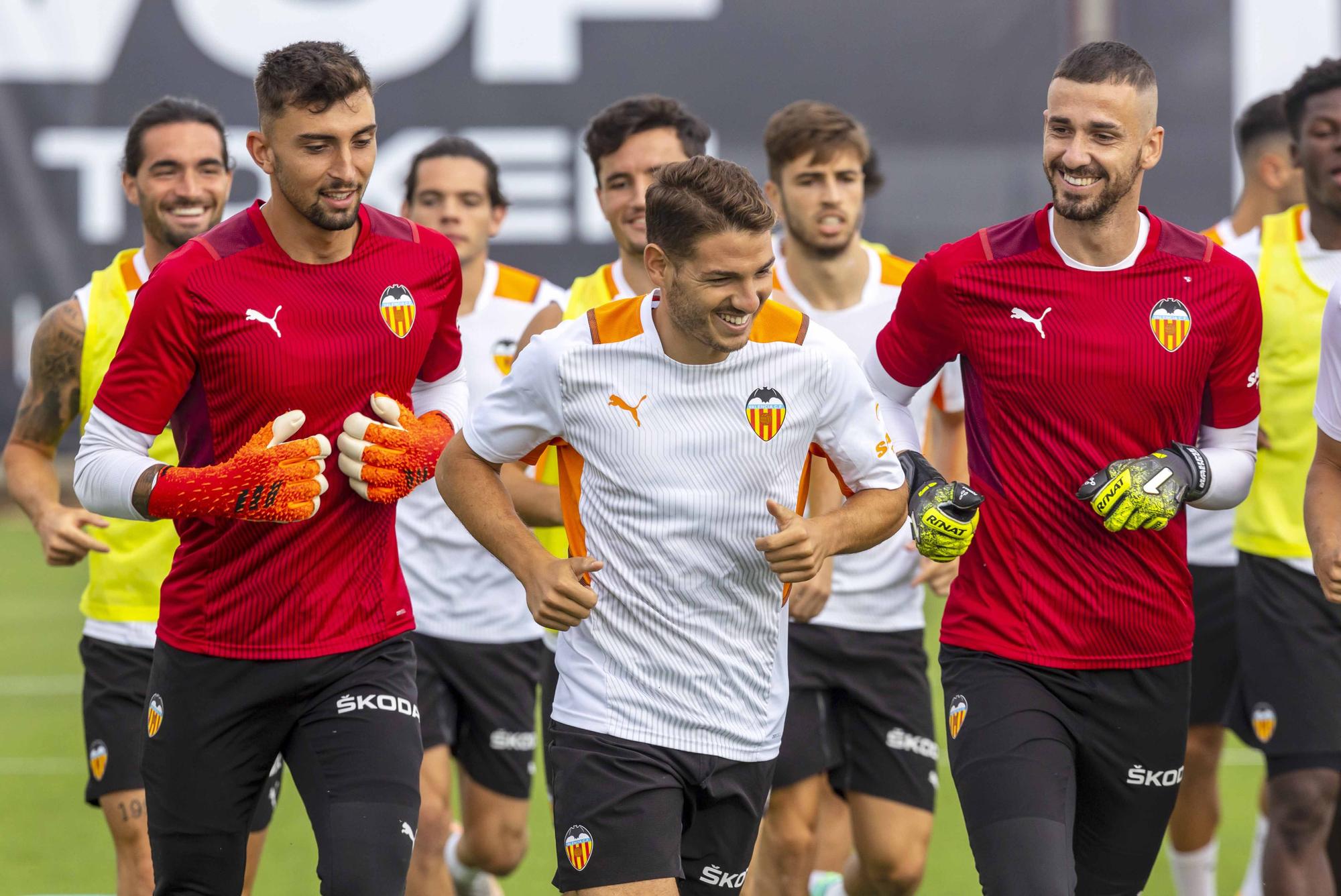 La semana de entrenamientos del Valencia CF