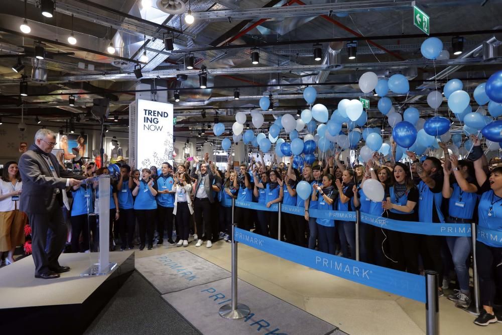 Inauguración de la tienda Primark en el centro de València