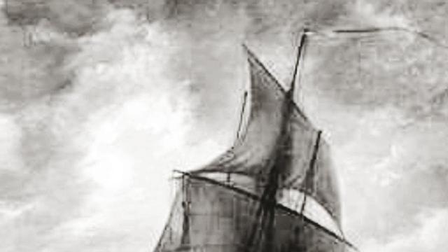 Unha imaxe do barco "HMS Jupiter", afundido preto das illas Cíes.