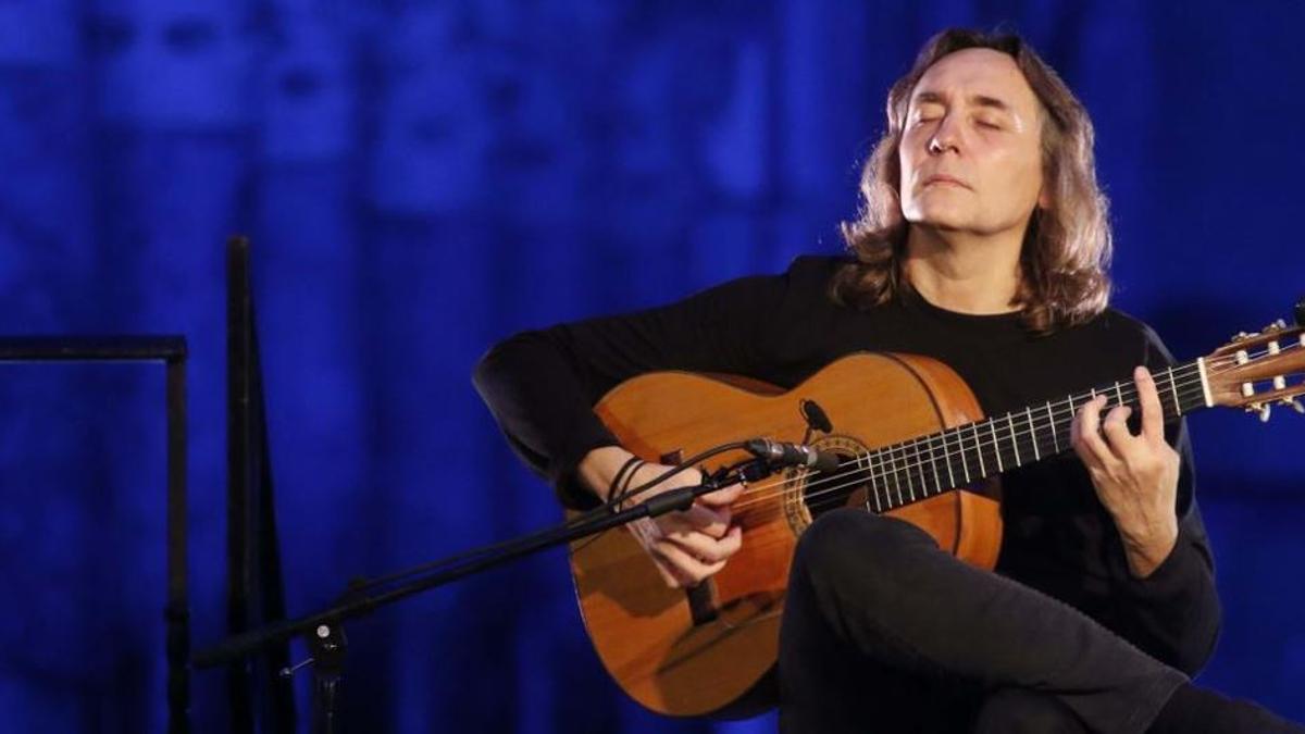 Vicente Amigo, en un concierto reciente