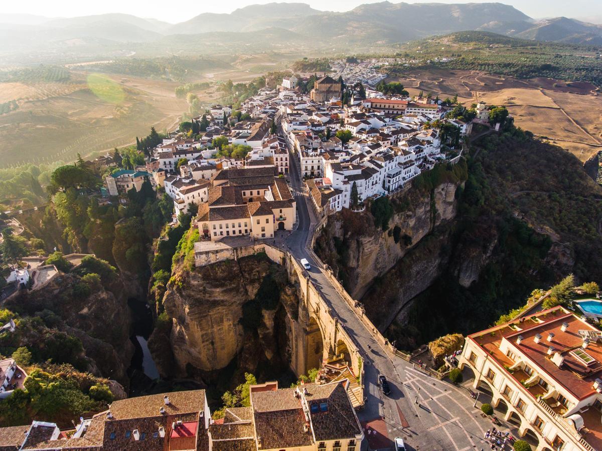 Ronda España desde arriba