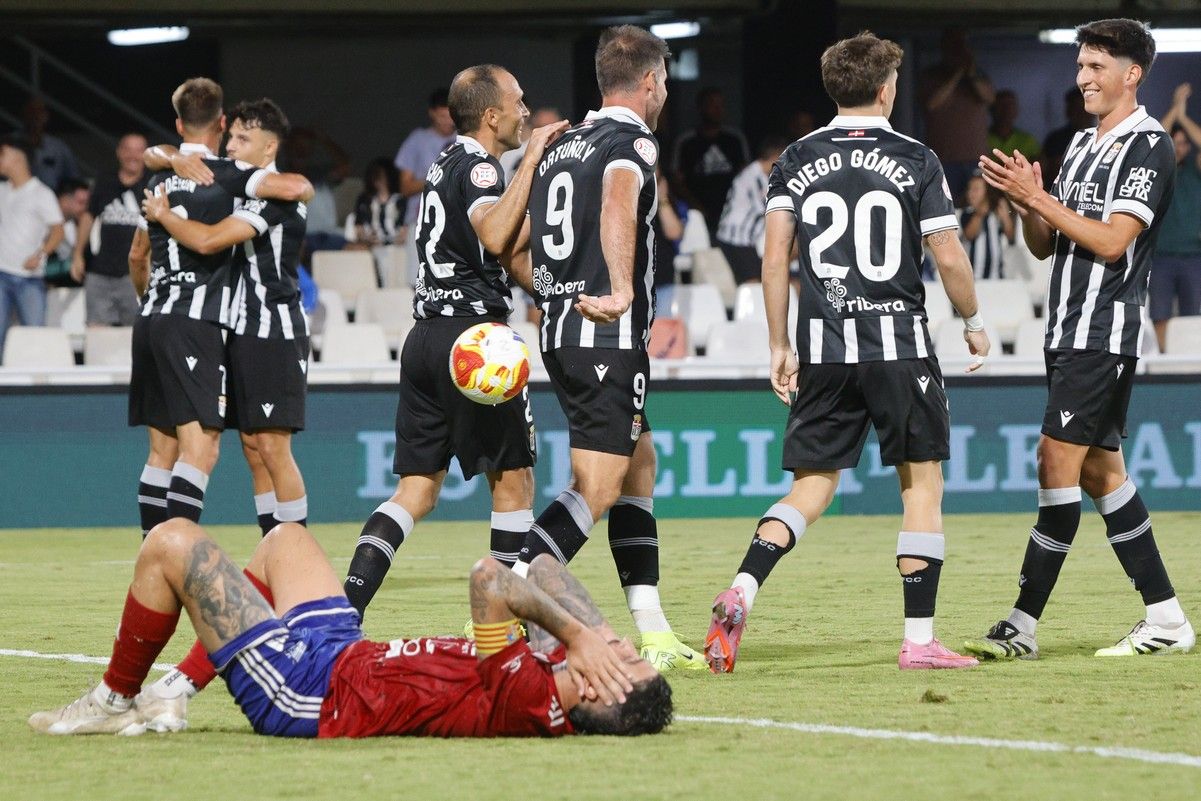 La victoria del FC Cartagena sobre el Tarazona, en imágenes