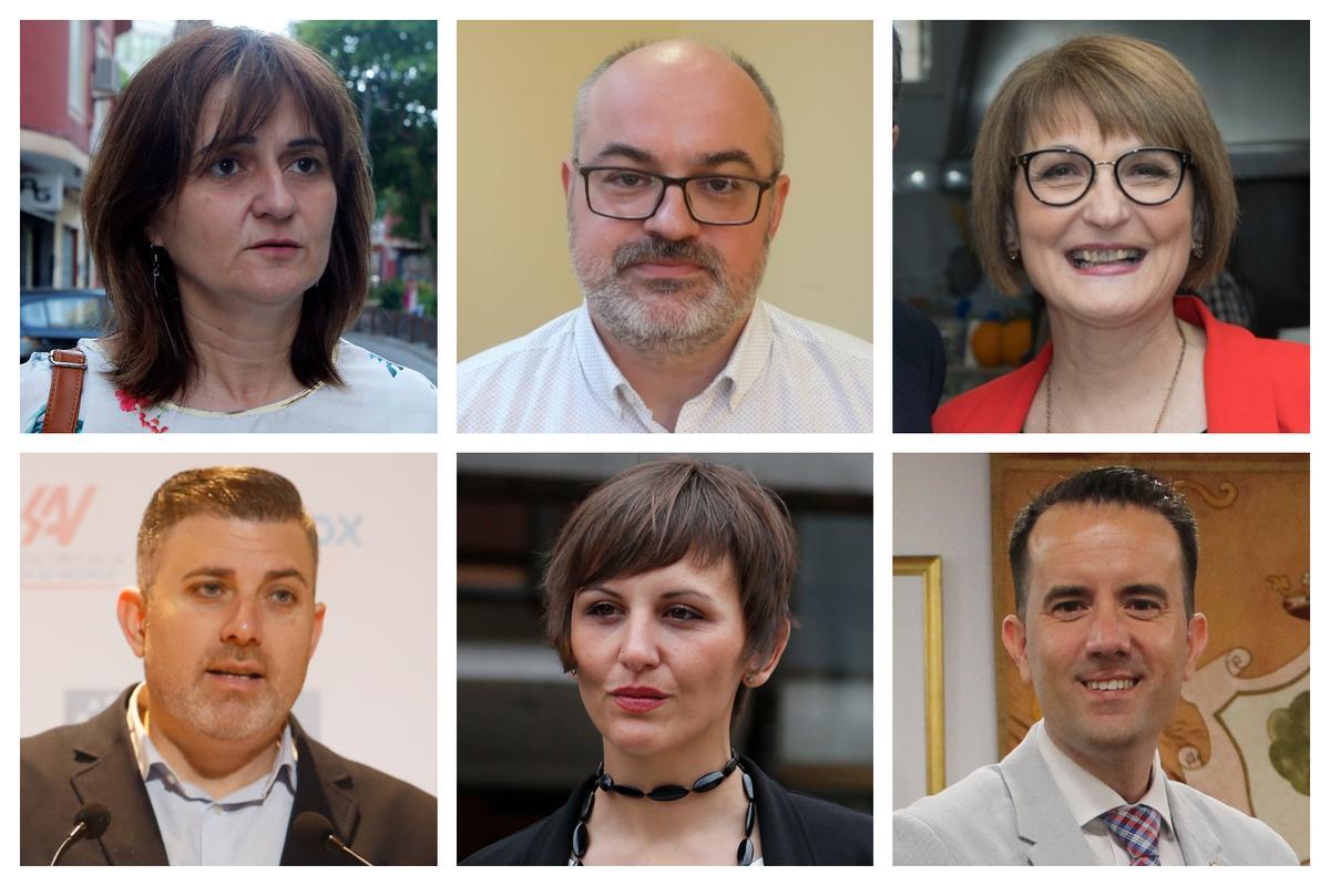 Algunos de los alcaldes más votados en la Ribera.
