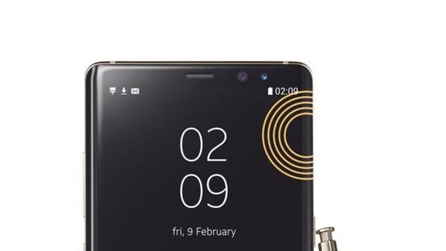 Samsung presenta una edición limitada de Note8 para los Juegos Olímpicos de PyeongChang 2018