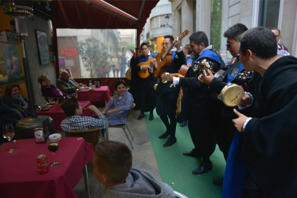 Desfile y certamen de tunas en Murcia