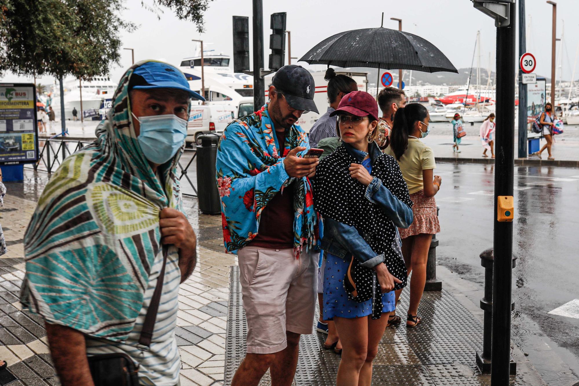 Lluvias en Ibiza y Formentera